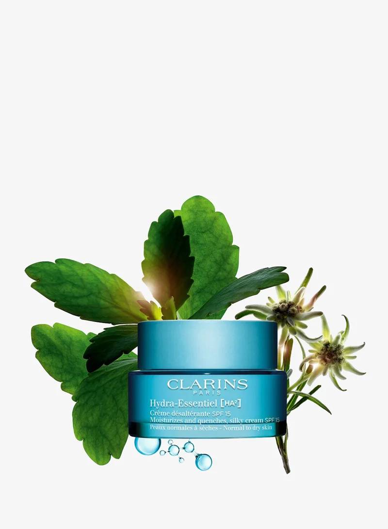 كلارنس كريم هايدرا اسينشال سيلكي مع عامل حماية 15- 50 مل